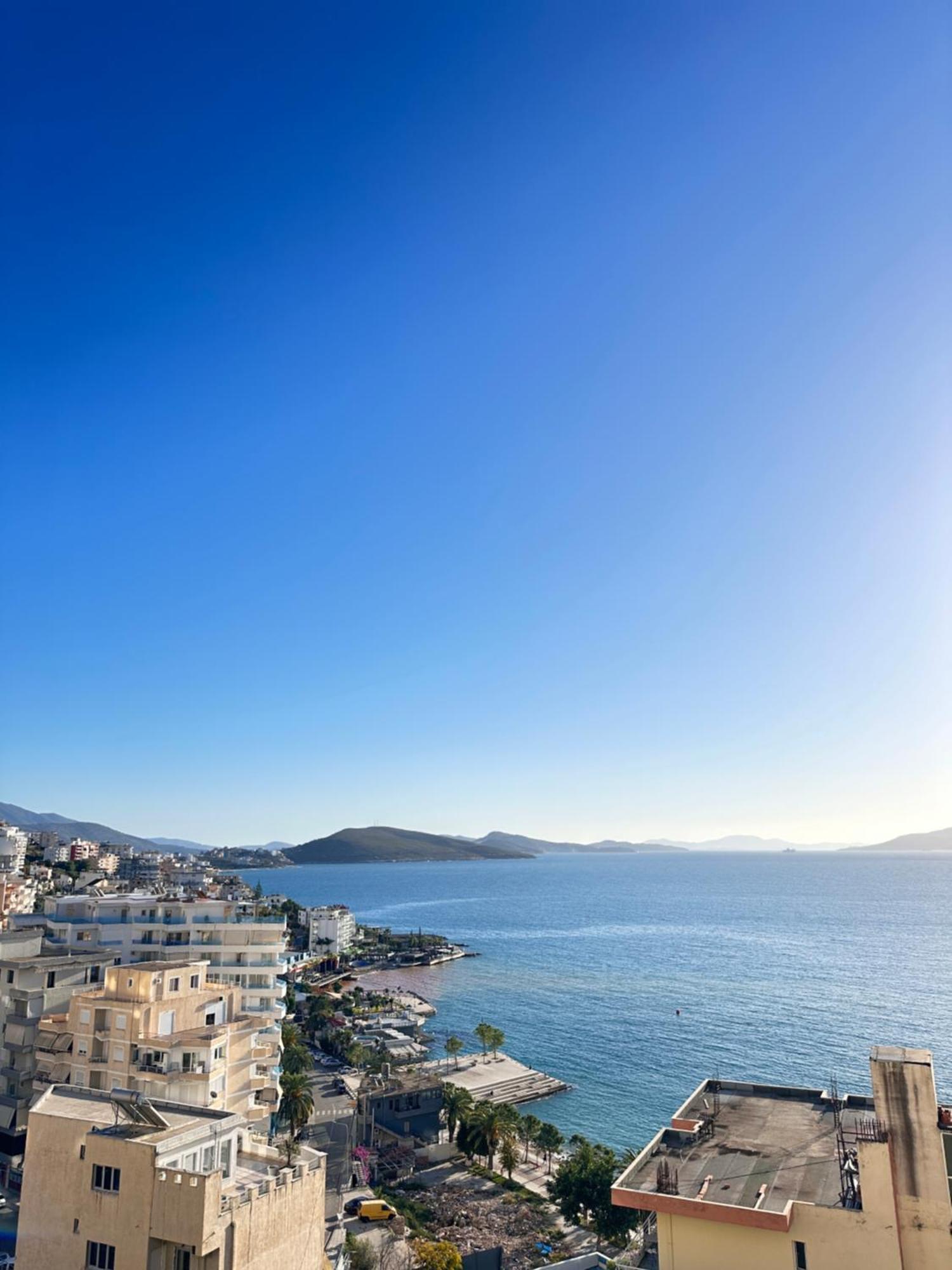 Rose Sea View Apartment Saranda Dış mekan fotoğraf