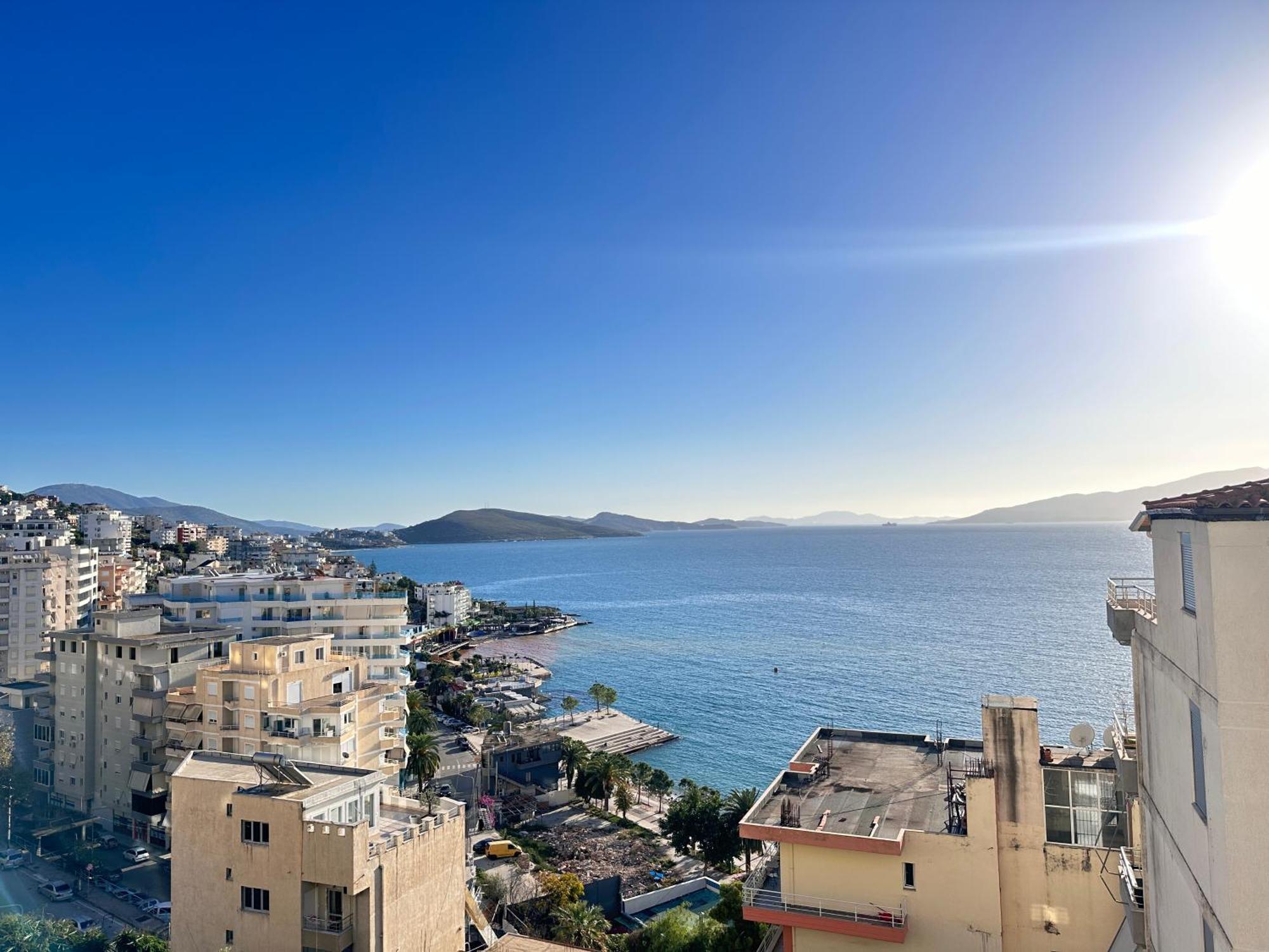 Rose Sea View Apartment Saranda Dış mekan fotoğraf