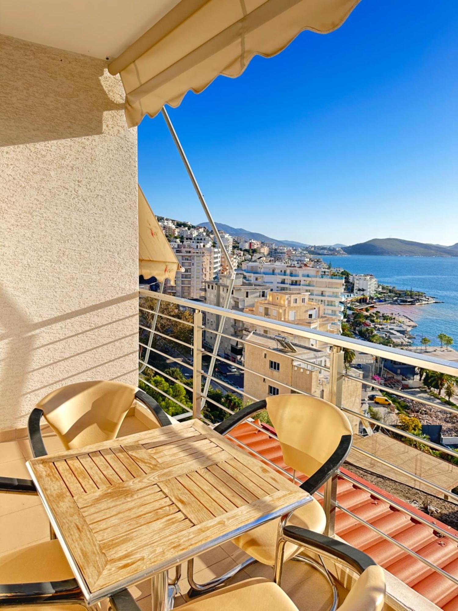 Rose Sea View Apartment Saranda Dış mekan fotoğraf